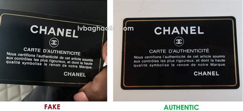 chanel fake shirt|authenticity card chanel.